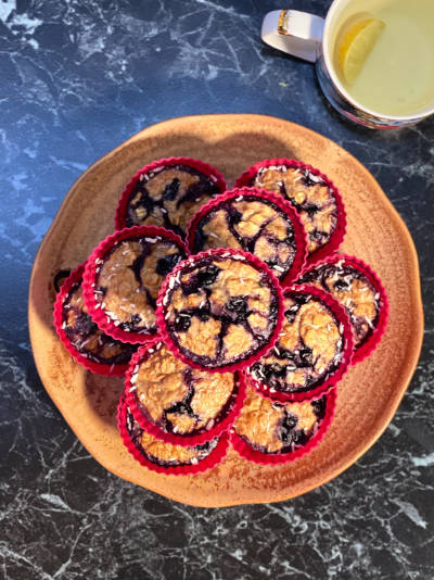 Banaani-Kaerahelbe muffinid